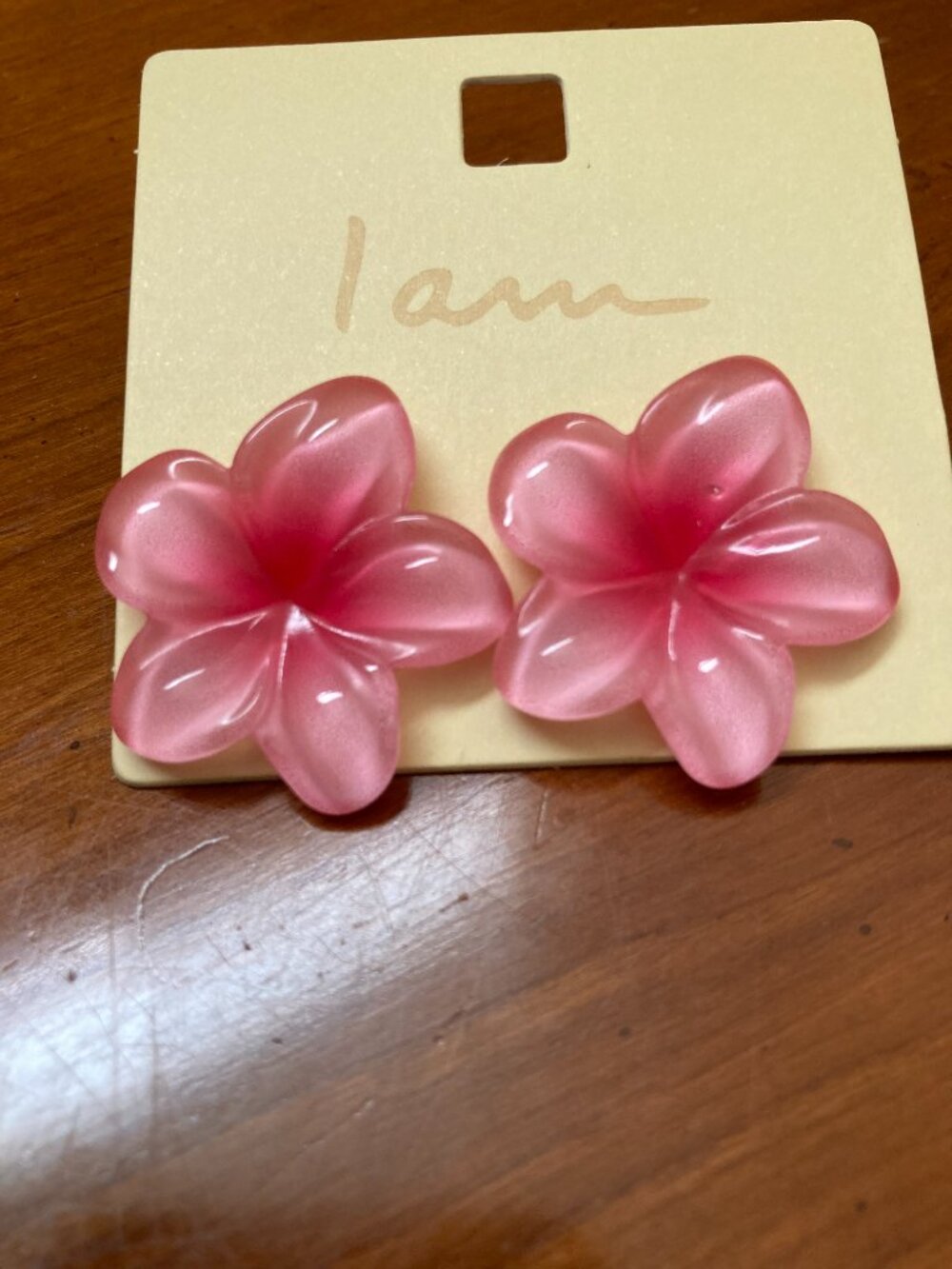I Am Flower Earrings - Picture 2 of 4